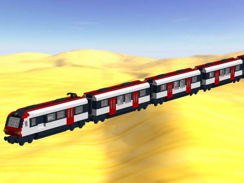 L-bahn Trains Züge Domino Regionalverkehr