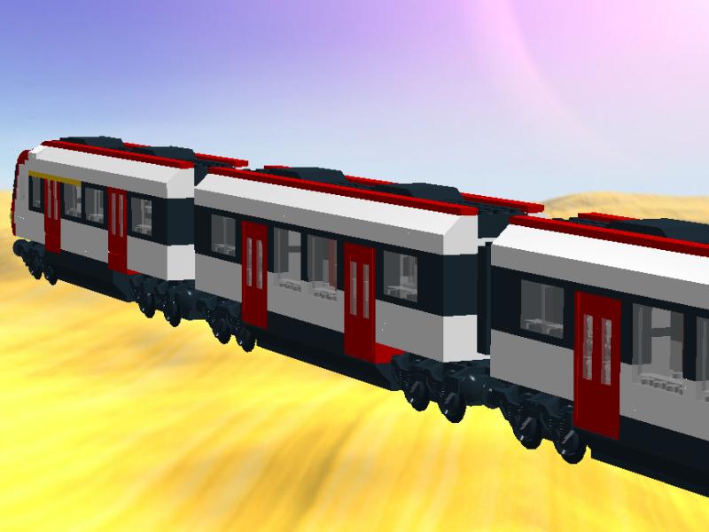 L-bahn Trains Züge Domino Regionalverkehr