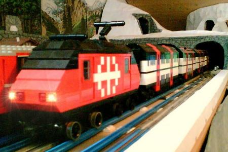 lego train slideshow - spur-l train slideshow